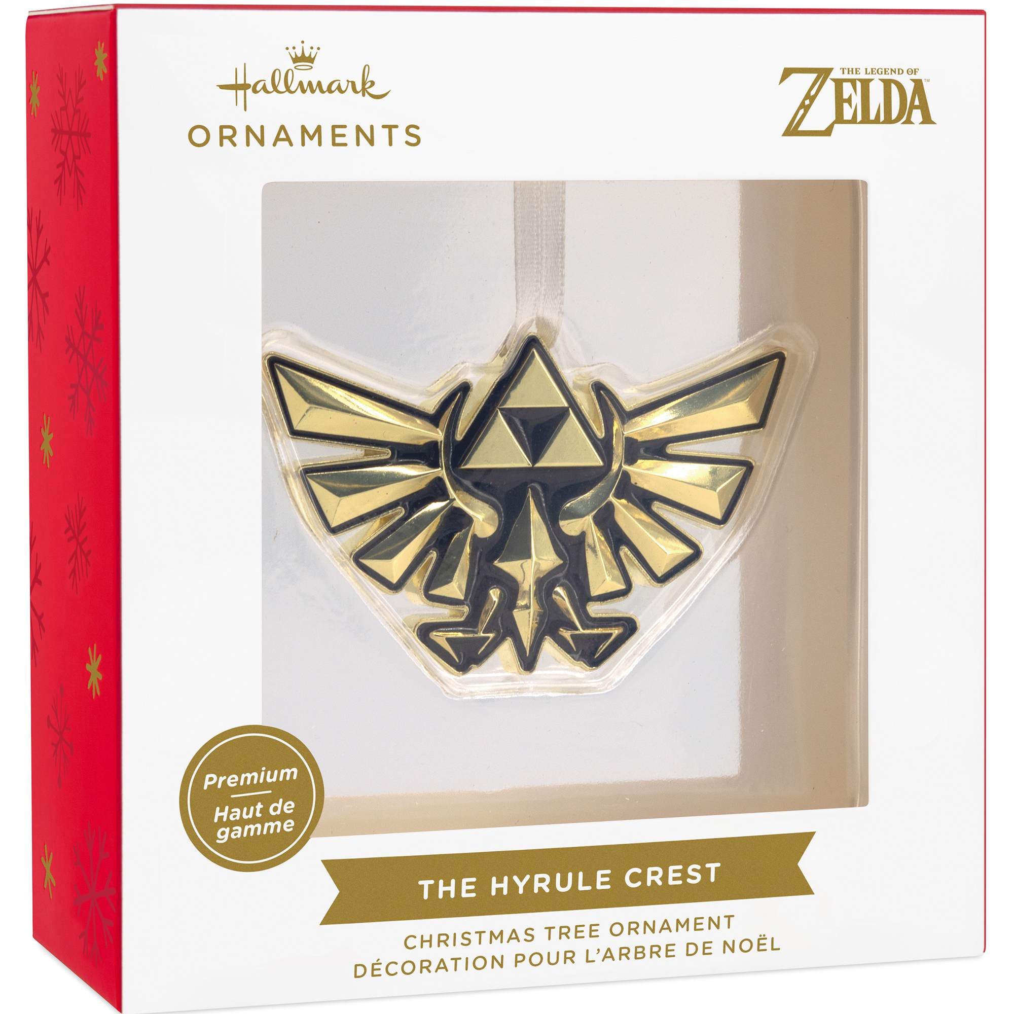 The Legend of Zelda™ Premium Metal Hyrule Crest Ornament